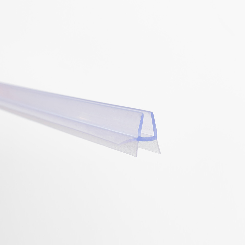 #1269 Wasserablaufprofil für 4-5mm Glas, Länge 1 Meter, transparent